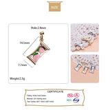 TrustDavis 925 Sterling Silver Candy Charm Pendant DIY Jewelry HY136