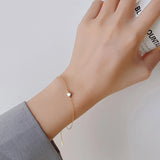 TrustDavis 925 Sterling Silver CZ Bracelet Wedding Party Fine S925 Jewelry