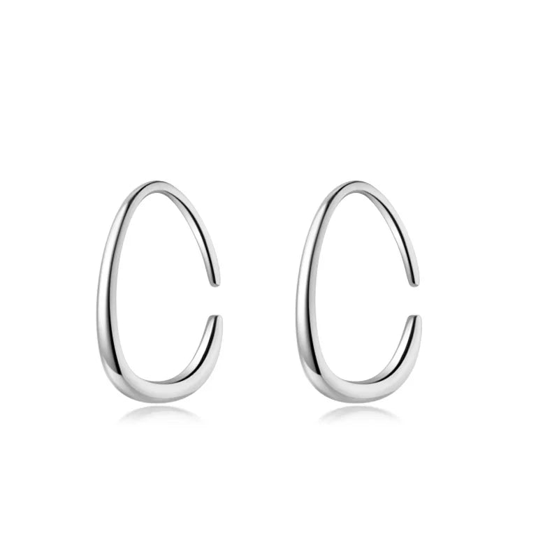 TrustDavis 925 Sterling Silver Sweet Drop Earrings
