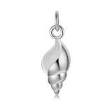 TrustDavis 925 Sterling Silver Conch Charm Pendant DIY Jewelry