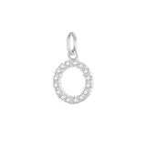 TrustDavis Genuine 925 Sterling Silver CZ Charm Pendant DIY Jewelry HY417