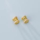 TrustDavis 925 Sterling Silver CZ Beads DIY Accessories Fine Jewelry