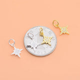 TrustDavis Star CZ Charm Pendant