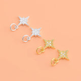 TrustDavis Star CZ Charm Pendant