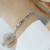 TrustDavis 925 Silver Charm Bracelet For Women Wedding Party Fine Jewelry