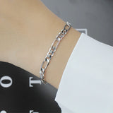 TrustDavis 925 Silver Charm Bracelet For Women Wedding Party Fine Jewelry
