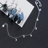 925 Sterling Silver Rhinestone Bracelet For Women - DS3195