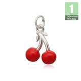TrustDavis 925 Sterling Silver Fruit Pendant DIY Jewelry HY315