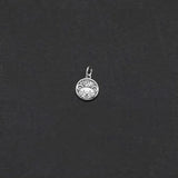 Davis 925 Silver Geometric Round Zodiac Pendant DIY Necklace DZ813