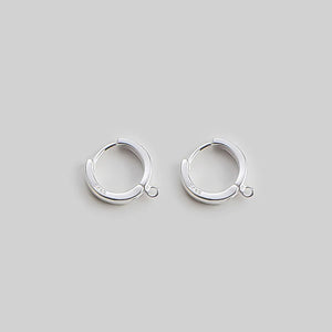 TrustDavis 925 Sterling Silver Geometric Earrings Accessories Fine Women Jewelry