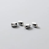 TrustDavis 925 Silver Rectangle Separator Beads Bracelet Necklace Jewelry