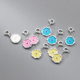 TrustDavis 925 Sterling Silver Heart Charm Pendant for DIY Necklace Bracelet