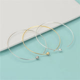 TrustDavis 925 Sterling Silver Hand Circle Bracelet DIY Accessories