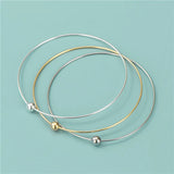 TrustDavis 925 Sterling Silver Hand Circle Bracelet DIY Accessories