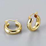 TrustDavis 925 Silver Hoop Earrings for Women, Fine Jewelry Gift