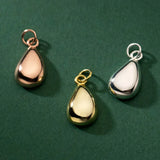 TrustDavis 925 Silver Avocado Pendant Bracelet Necklace Set