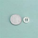 925 Silver Geo Bracelet Buckle DIY Jewelry DZ723