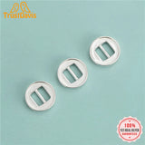 925 Silver Geo Bracelet Buckle DIY Jewelry DZ723