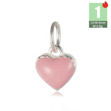 TrustDavis 925 Sterling Silver Heart Necklace Bracelet