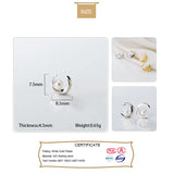 TrustDavis 925 Sterling Silver Moon Pendant DIY Necklace Bracelet Accessories