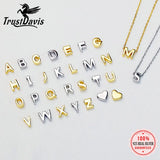 TrustDavis 925 Silver Name Necklace for Women Wedding Jewelry DA3148