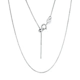 Davis 925 Sterling Silver Necklace Cross Chain for Women