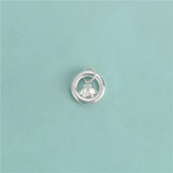 925 Silver Necklace Lily of The Valley DIY Jewelry DZ714