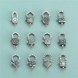 TrustDavis 925 Silver Necklace Smile Irregular Pendant