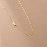 TrustDavis 925 Sterling Silver Bird Necklace For Women Wedding Jewelry Gift