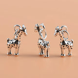 TrustDavis Silver Necklace Pendant Animal DIY Fine Jewelry