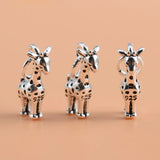 TrustDavis Silver Necklace Pendant Animal DIY Fine Jewelry