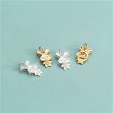 925 Sterling Silver Rabbit Charm Pendant DIY Accessories