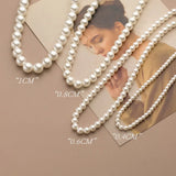 TrustDavis 925 Silver Shell Beads Pendant Necklace for Women Girls