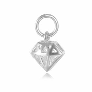 TrustDavis Geometric Sterling Silver Pendant Women DIY Necklace