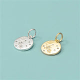 TrustDavis 925 Silver Pendant Starry Sky Rocket CZ Necklace