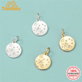 TrustDavis 925 Silver Pendant Starry Sky Rocket CZ Necklace