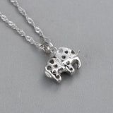 TrustDavis Elephant CZ Charm Pendant DIY Accessories HY212