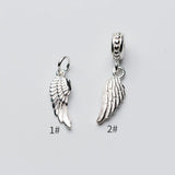 TrustDavis 925 Silver Sweet Angle Wing Charm Pendant DZ83