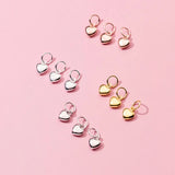 925 Sterling Silver Sweet Romantic Heart Charm Pendant DIY Jewelry