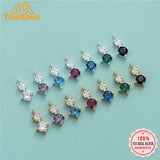 925 Sterling Silver Zircon Charm Pendant for Women