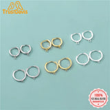 Davis 925 Sterling Silver Ball Hanger Earrings for Women DIY Jewelry