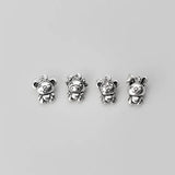 TrustDavis 925 Sterling Silver Zodiac Charm Pendant DIY Jewelry