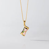 TrustDavis 925 Silver Sweet 18K Candy Pendant DIY Necklace Bracelet Jewelry