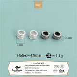 925 Sterling Silver Sweet Auspicious Cloud Beads Separator DIY Jewelry