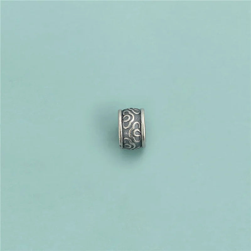 925 Sterling Silver Sweet Auspicious Cloud Beads Separator DIY Jewelry