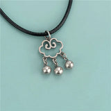 925 Sterling Silver Sweet Cloud Bell Charm Pendant DIY Necklace Accessories