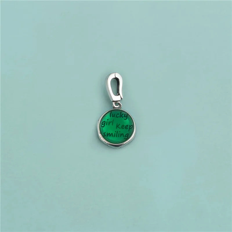 Davis 925 Sterling Silver Lucky Girl Pendant Jewelry