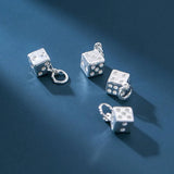 925 Sterling Silver Devil's Bones Pendant DIY Jewelry Accessory