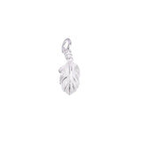TrustDavis 925 Silver Feather Pendant DIY Necklace Bracelet