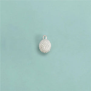 TrustDavis 925 Sterling Silver Durian Pendant DIY Jewelry